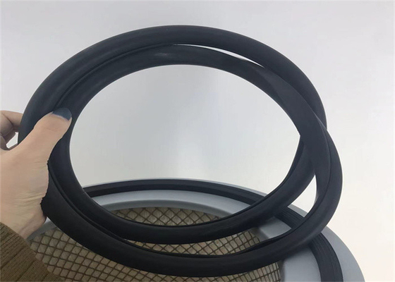 Van de de Oliefilter van de polyestervezel het Elementensilicone Rubber Verzegelend Ring High Hardness