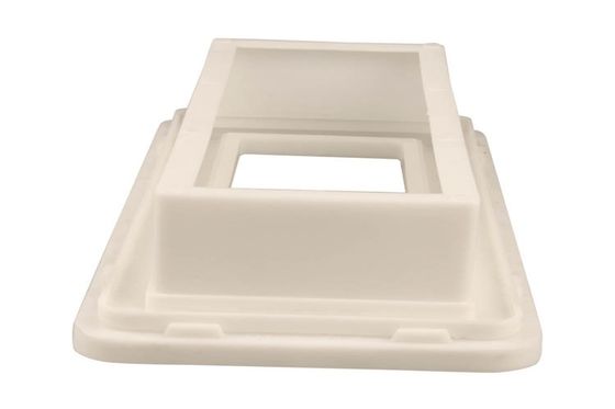 De Filterdekking 139mm*114mm van de polypropyleenpu Witte Chrome Lucht Antimildew