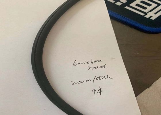 10mm*12mm Verbindings -40 C Graad van de Luchtfilter - 150 c-Graadhnbr Materiaal