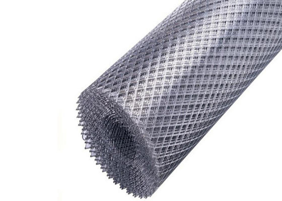 De staalplaat maakte 0.4mm Metaal Decoratief Mesh Diamond Tensile Expansion Galvanized dik