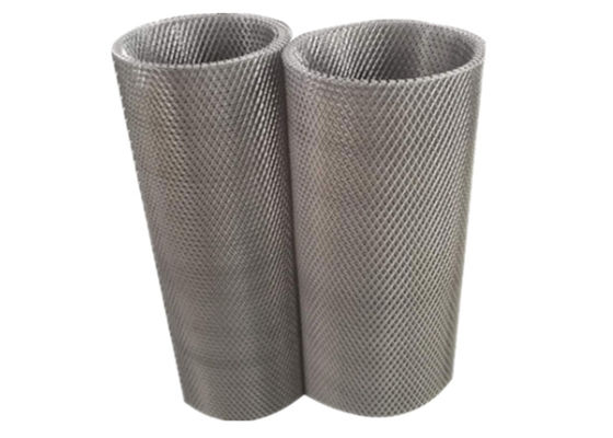 De staalplaat maakte 0.4mm Metaal Decoratief Mesh Diamond Tensile Expansion Galvanized dik