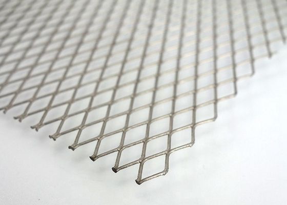 Prismatisch Gegalvaniseerd Vierkant Draadnetwerk 0.6mm Zilveren Kleur voor Luchtfilter