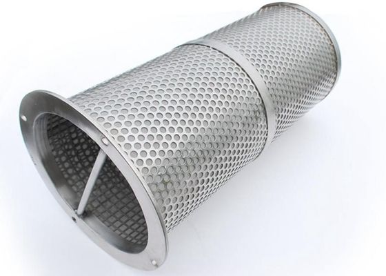 SS316 de Filter van de metaalvezel, Draad Mesh Filter Element 30mm Buisdiameter