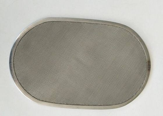 Van de het Metaalvezel van het keperstofweefsel Filter 0.020323.37mm Mesh Opening