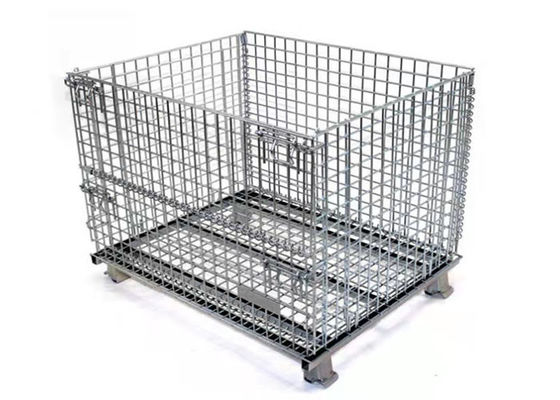 De stapelbare Uitdrukkelijke Sorterende 4.8mm Kooi van de Metaalpallet