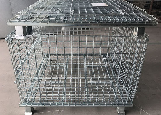 De conventionele 6.4mm Gegalvaniseerde Kooi van de Metaalpallet