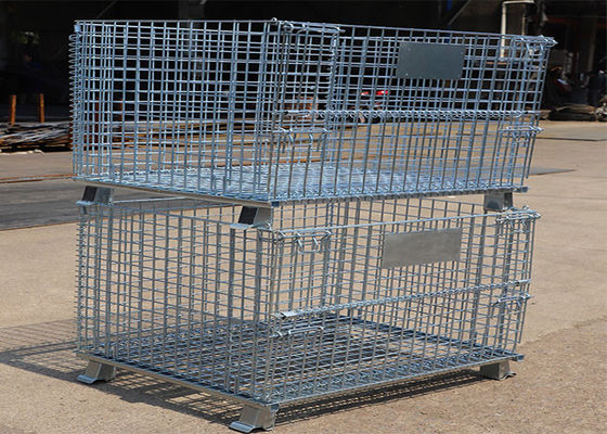 50 * 50 van de de Palletkooi van het Hete Onderdompelings Gegalvaniseerd Metaal Multifunctioneel de Opslagkader