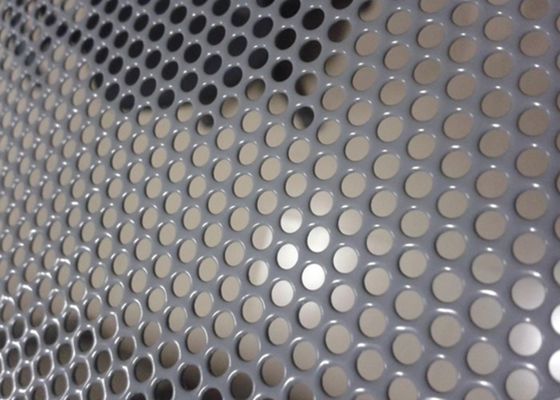 8 × 16mm Luchtfilter Mesh Punched Hexagonal Anti Crack
