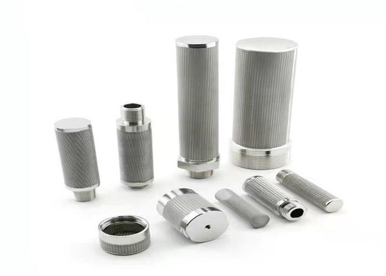Gelast om Gat Mesh Iso 9001 Patroon van de Metaalfilter 250mm Lengte