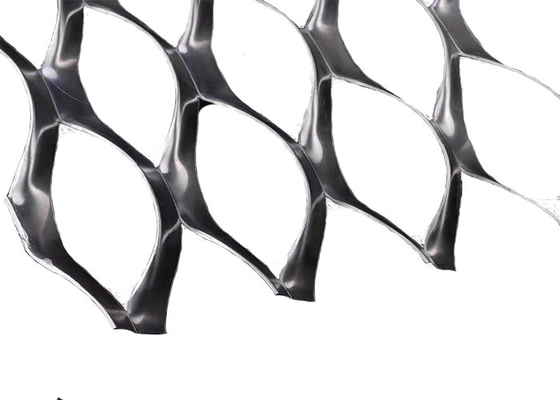 Diamond Shaped Hole 3.0mm Decoratief Aluminium Mesh Ceiling Of Curtain Wall