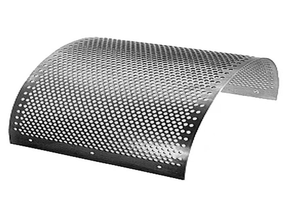Rond Gat 0.5mm de Decoratieve Plaat van Roestvrij staalmesh ventilation heat dissipation sieve