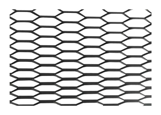 Op zwaar werk berekend Pedaal 0.5mm Draadmetaal Decoratief Mesh Ship Diamond