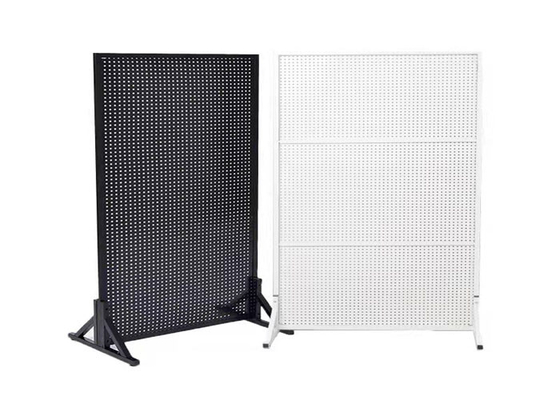 0.6mm Tribune van de de Plaatvertoning van Mesh Fixed On Wall Orifice van het Draadmetaal de Decoratieve