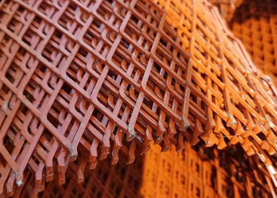 Aquicultuur Diamond Ss 304 Draadmetaal Decoratief Mesh Tensile Guardrail
