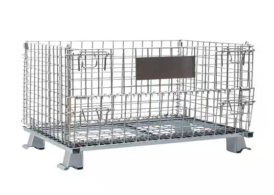 50*100 het sorteren van 6.4mm Opvouwbare het Metaalkooi van de Draadmand