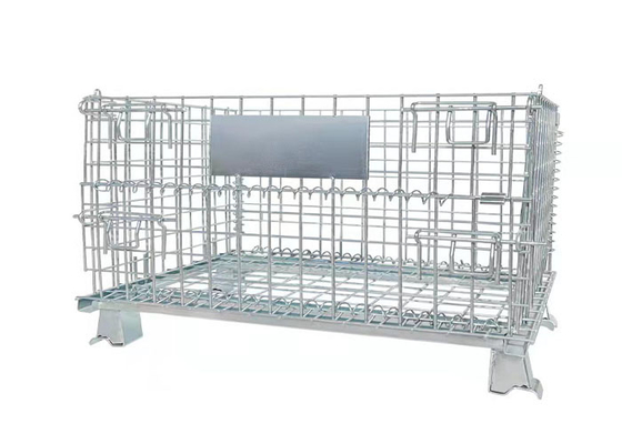 Omzetopslag 4.0mm Vouwbare Draad Mesh Basket