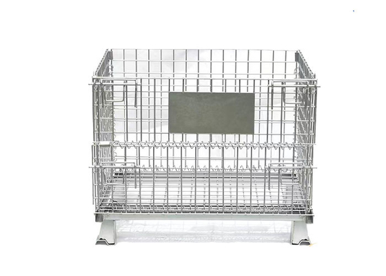 Vlinder van de Draadmesh cage alkali resistant metal van de omzetdoos Ss304 de Vouwbare