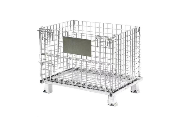 Vlinder van de Draadmesh cage alkali resistant metal van de omzetdoos Ss304 de Vouwbare