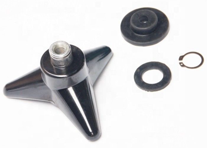 Drie van de de Luchtfilter van de Stuk Antinevel Dekkingsplaat met Rond Rubberring triangular handle