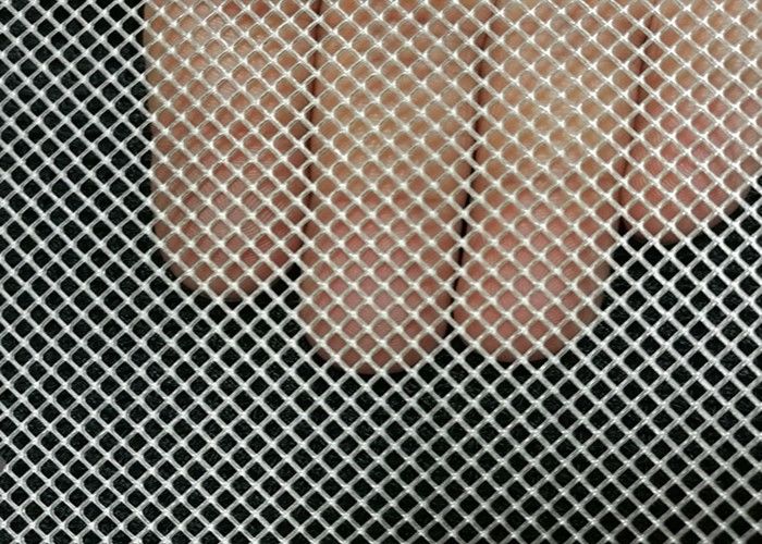 40×80mm Luchtfilter Mesh Galvanized Plated Aluminum Material 200 Micron
