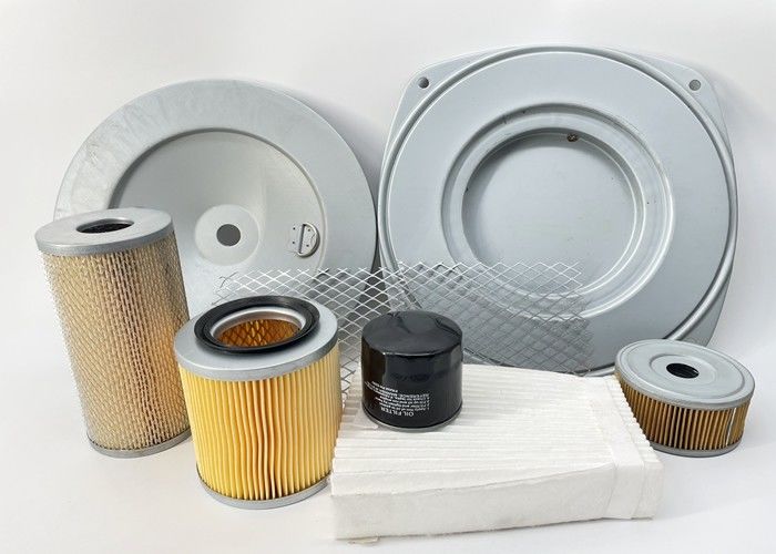 aangepaste Kappen van het Filterbeëindigen 323.85mm Binnendiameter Gegalvaniseerd staalmateriaal