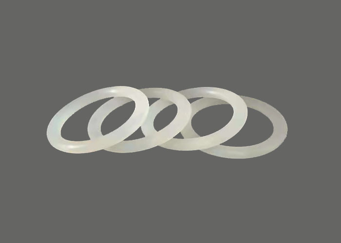 Gekleurde 8.6mm Siliconeo-ringen Op hoge temperatuur Cnc of Gevormd