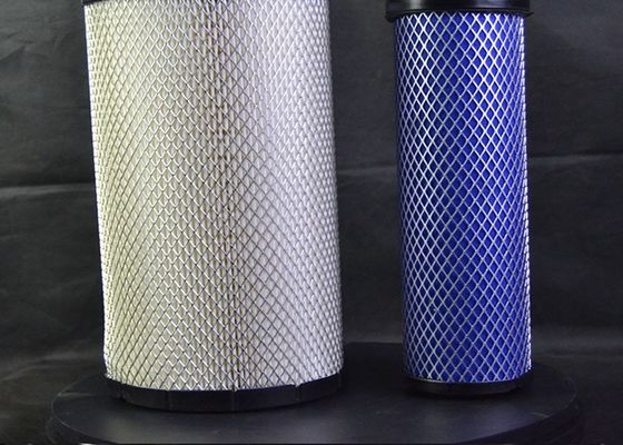 Rond de Filterelement 88mm2000mm van de Motorlucht Breedteplooi het Uit elkaar plaatsen